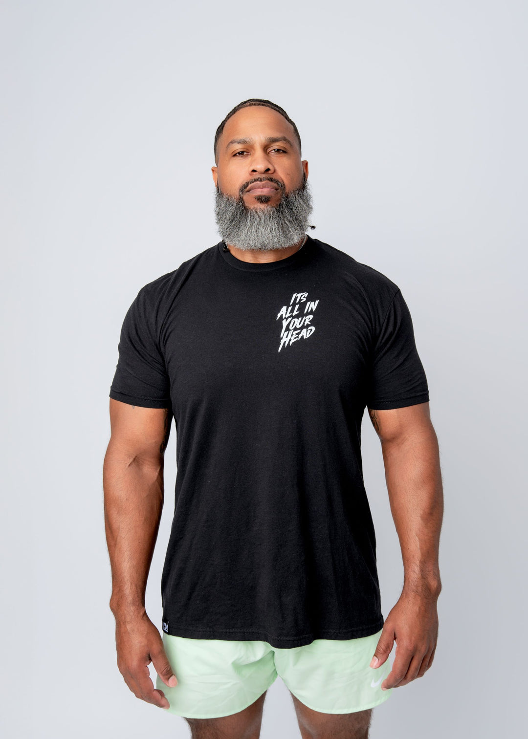 Its All In Your Head back logo/black