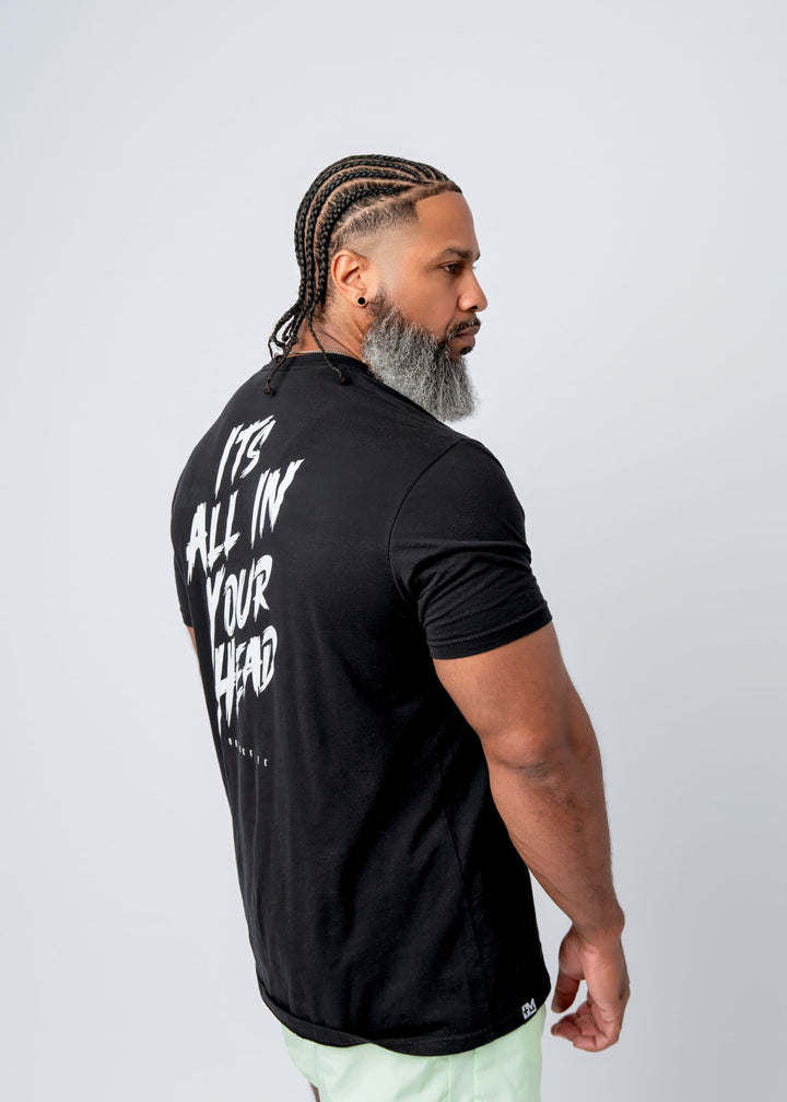 Its All In Your Head back logo/black